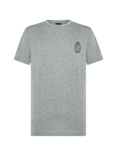 Billionaire logo-embroidered crew-neck T-shirt