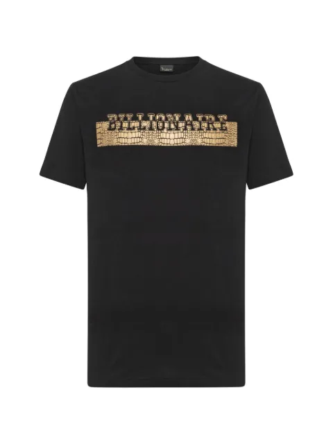 Billionaire logo-print short-sleeve T-shirt