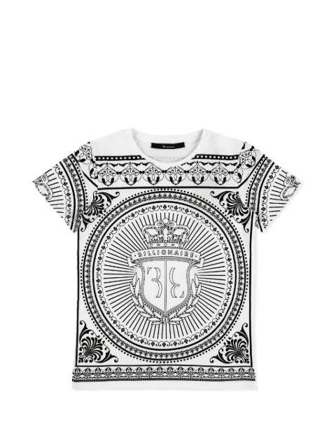 Billionaire crest-print T-shirt