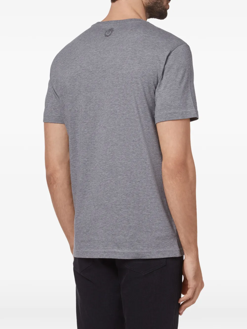 Billionaire T-shirt met ronde hals en leeuwen-print Grijs