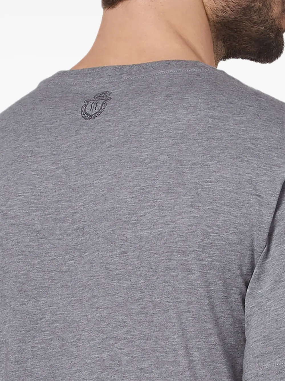 Billionaire T-shirt met ronde hals en leeuwen-print Grijs