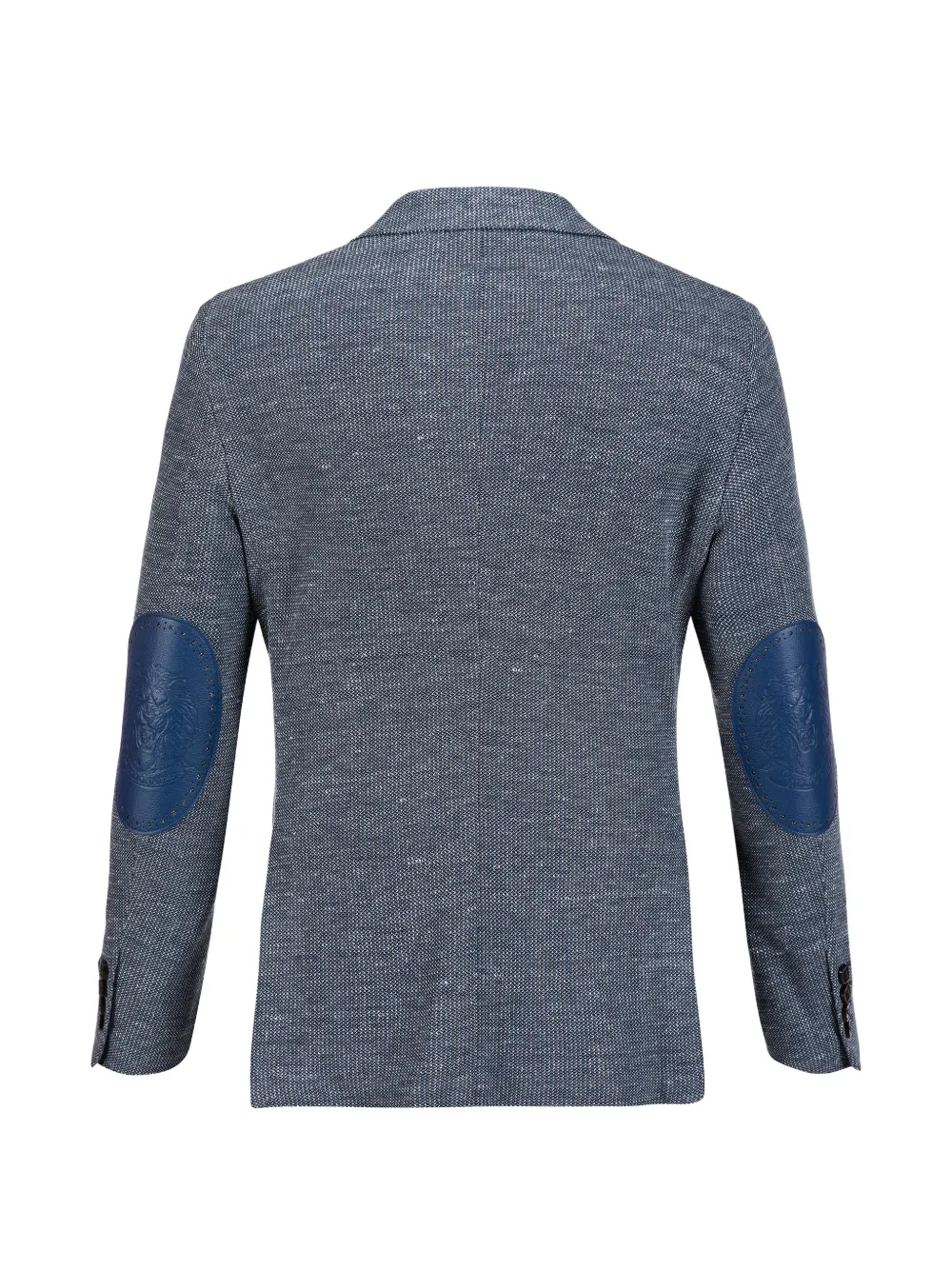 Billionaire Hack blazer met leeuwpatch Blauw