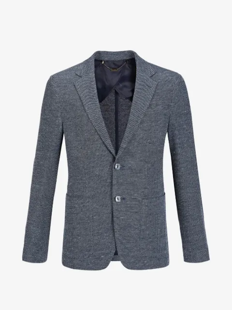 Billionaire Hack lion-patch blazer
