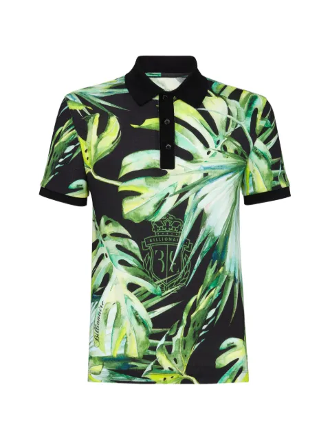 Billionaire Palmas short-sleeve polo shirt