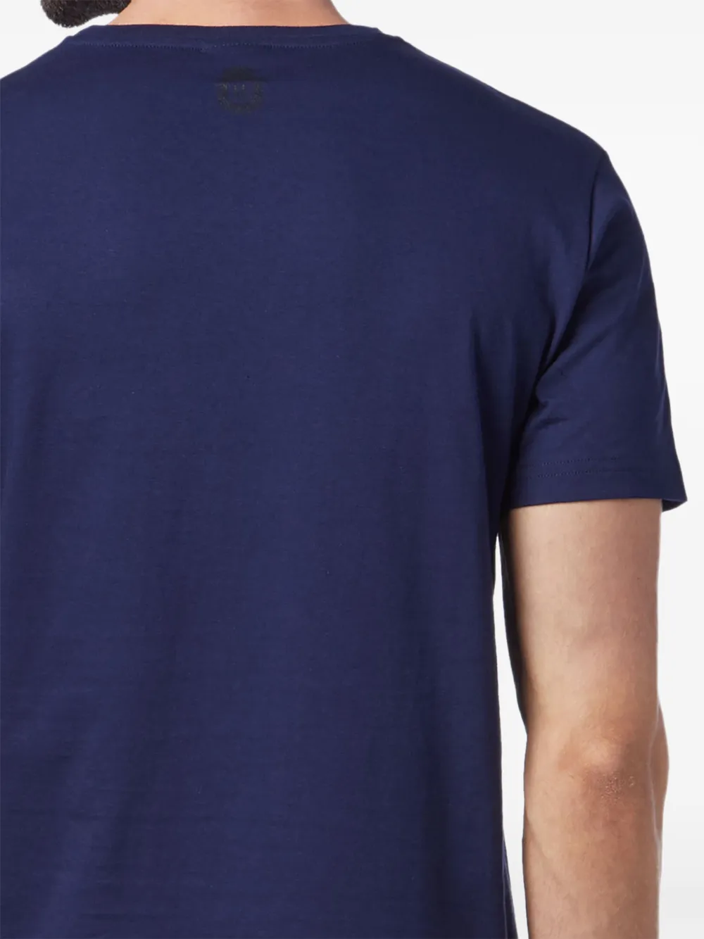 Billionaire Crest-print T-shirt Blauw