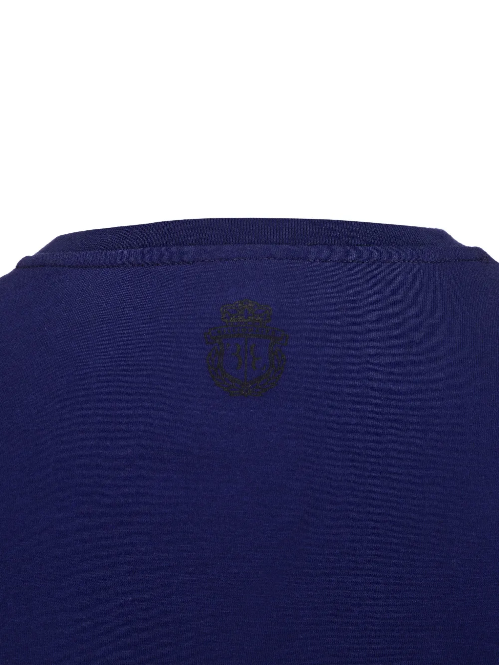 Billionaire Crest-print T-shirt Blauw