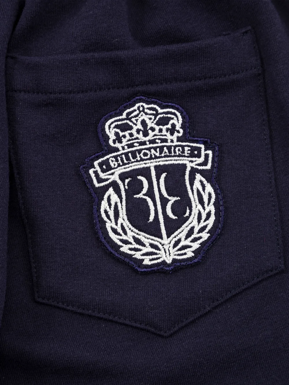 Billionaire Al logo-patch track pants Blauw