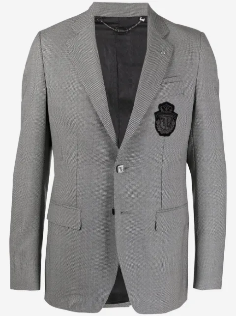 Billionaire blazer Super Slim à broderies