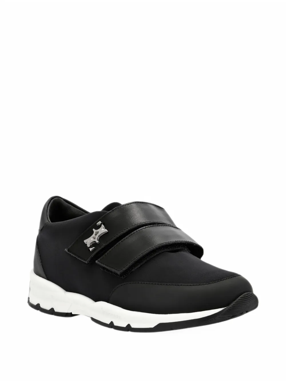 Billionaire Runner Crest touch-strap sneakers - Nero
