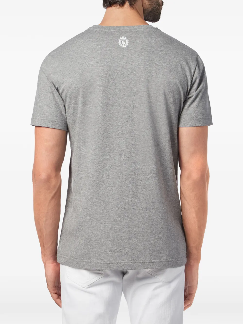 Billionaire T-shirt met logoprint Grijs