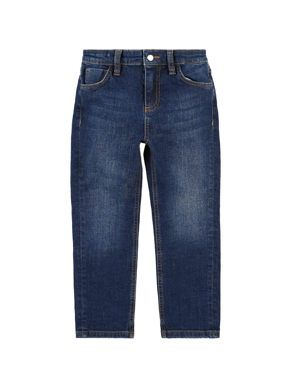 Billionaire Crest embroidered jeans - Blu