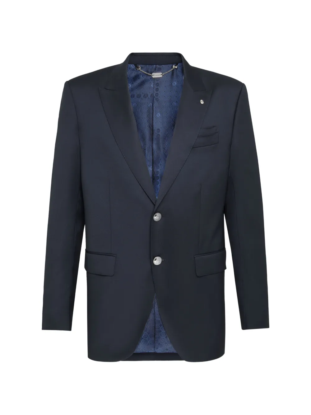 Billionaire Crest peak-lapel blazer - Blu