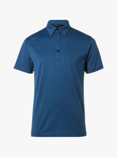 Billionaire Trey logo-print polo shirt