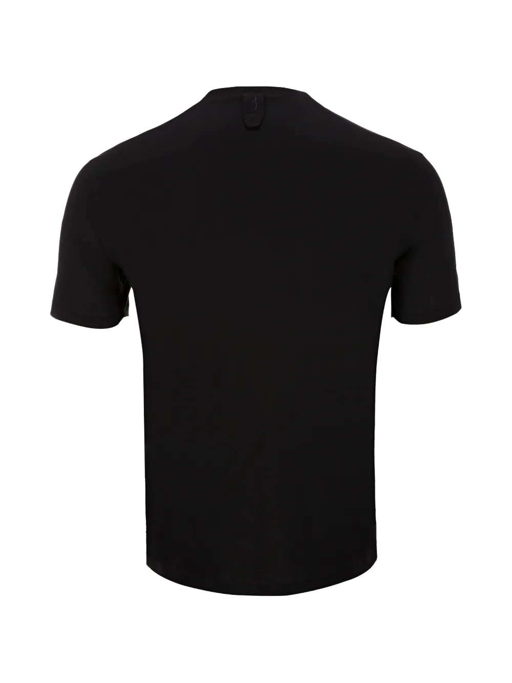  Billionaire Dionysos Logo Patch V Neck T Shirt   Schwarz 