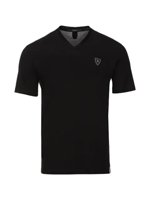 Billionaire Dionysos logo-patch V-neck T-shirt