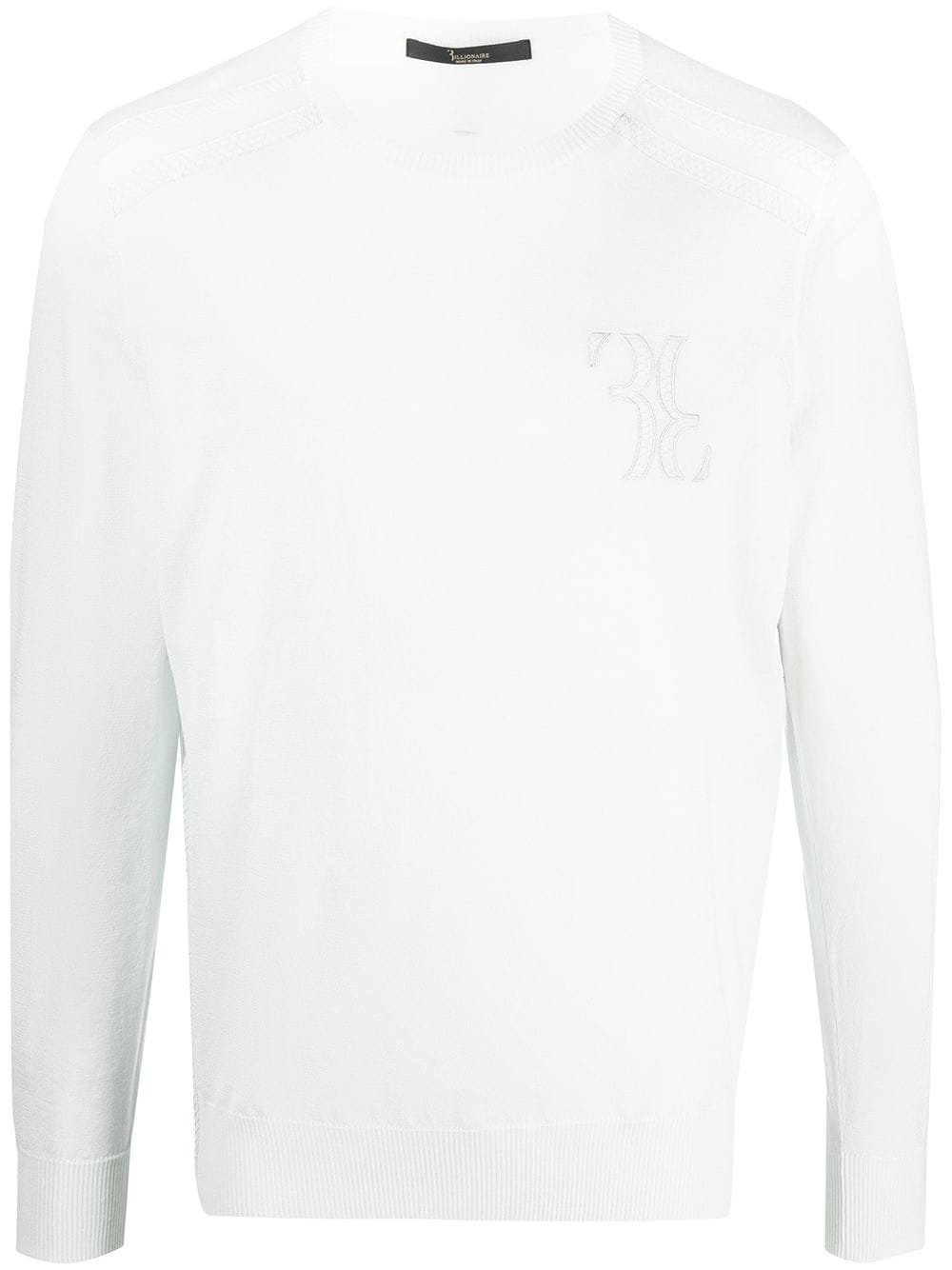 фото Billionaire свитер с вышитым логотипом