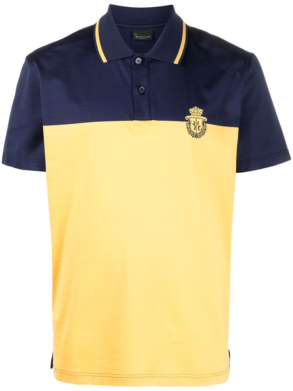 Billionaire Crest Cotton Polo Shirt - Farfetch