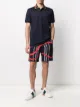 Image 2 of PAUL SMITH stripe collar polo shirt