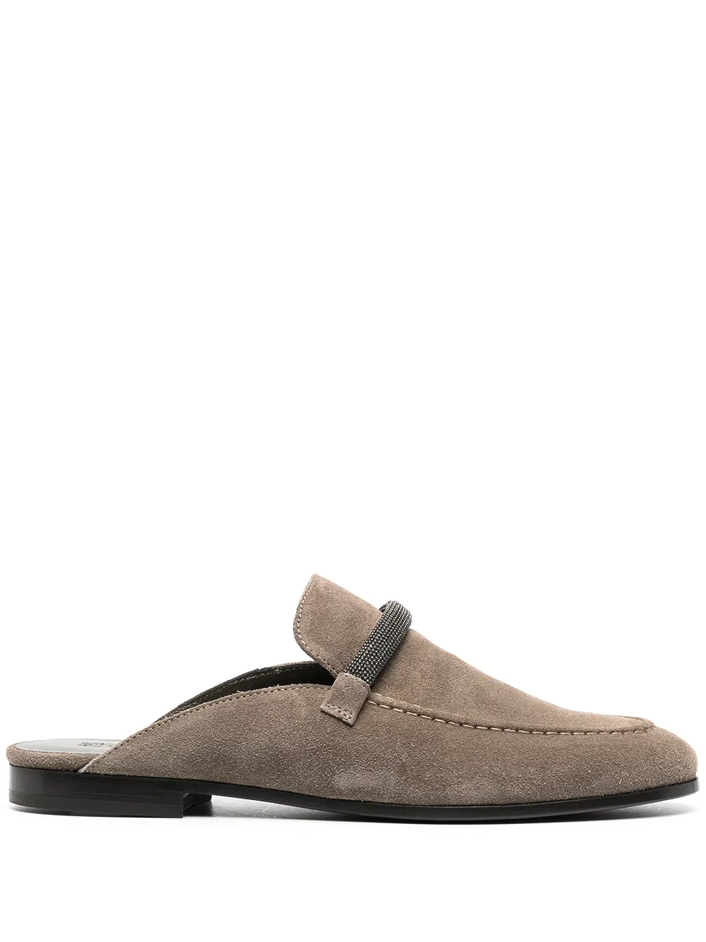 Brunello Cucinelli мюли на плоской подошве