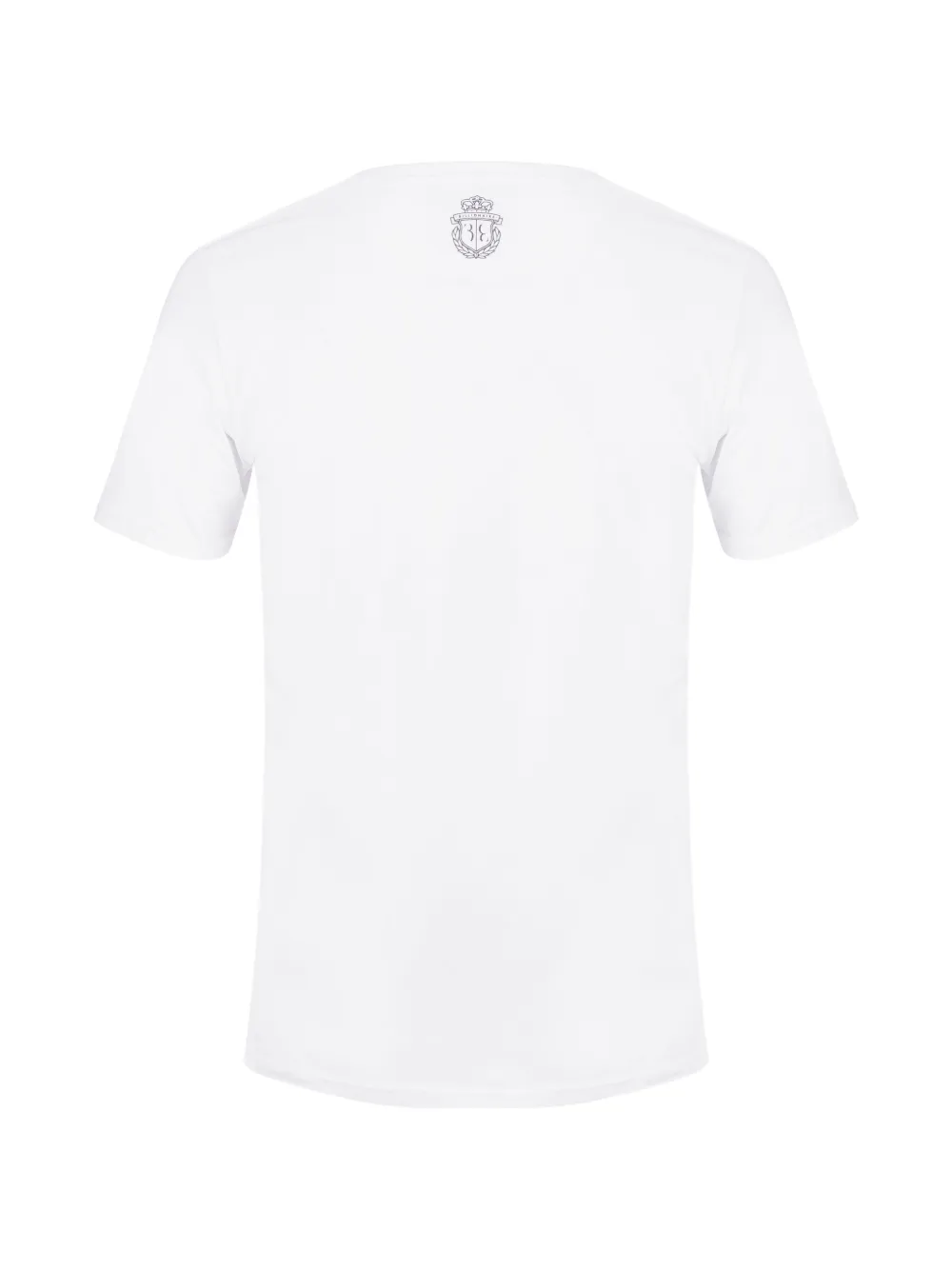 Billionaire Winter Club T-shirt met sneeuwvlokprint Wit