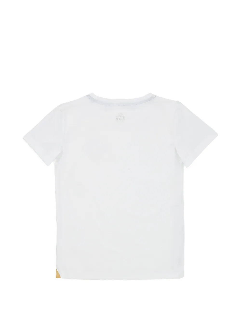 Billionaire Least logo-embroidered T-shirt Wit