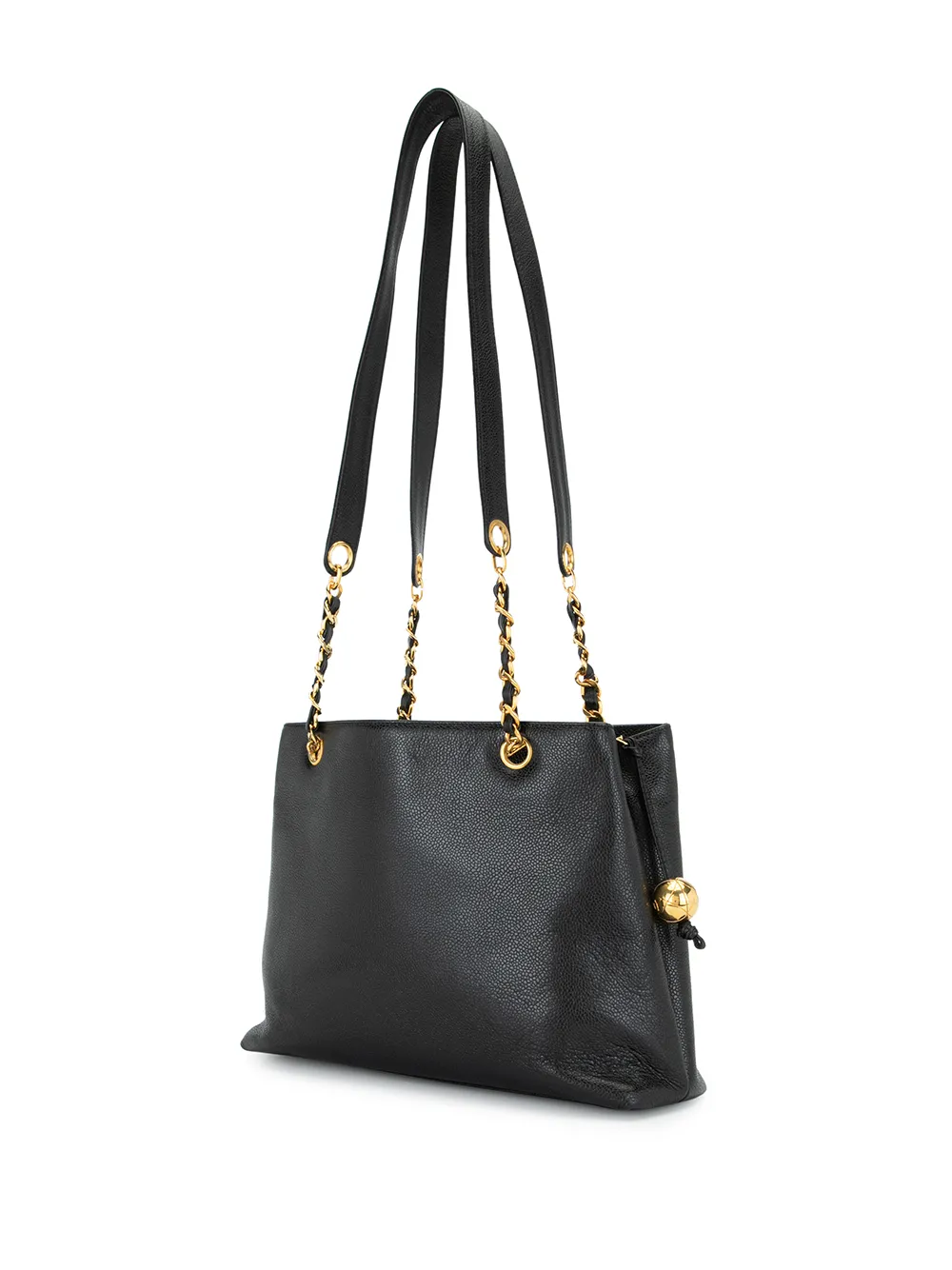 фото Chanel pre-owned сумка на плечо с цепочкой и логотипом cc