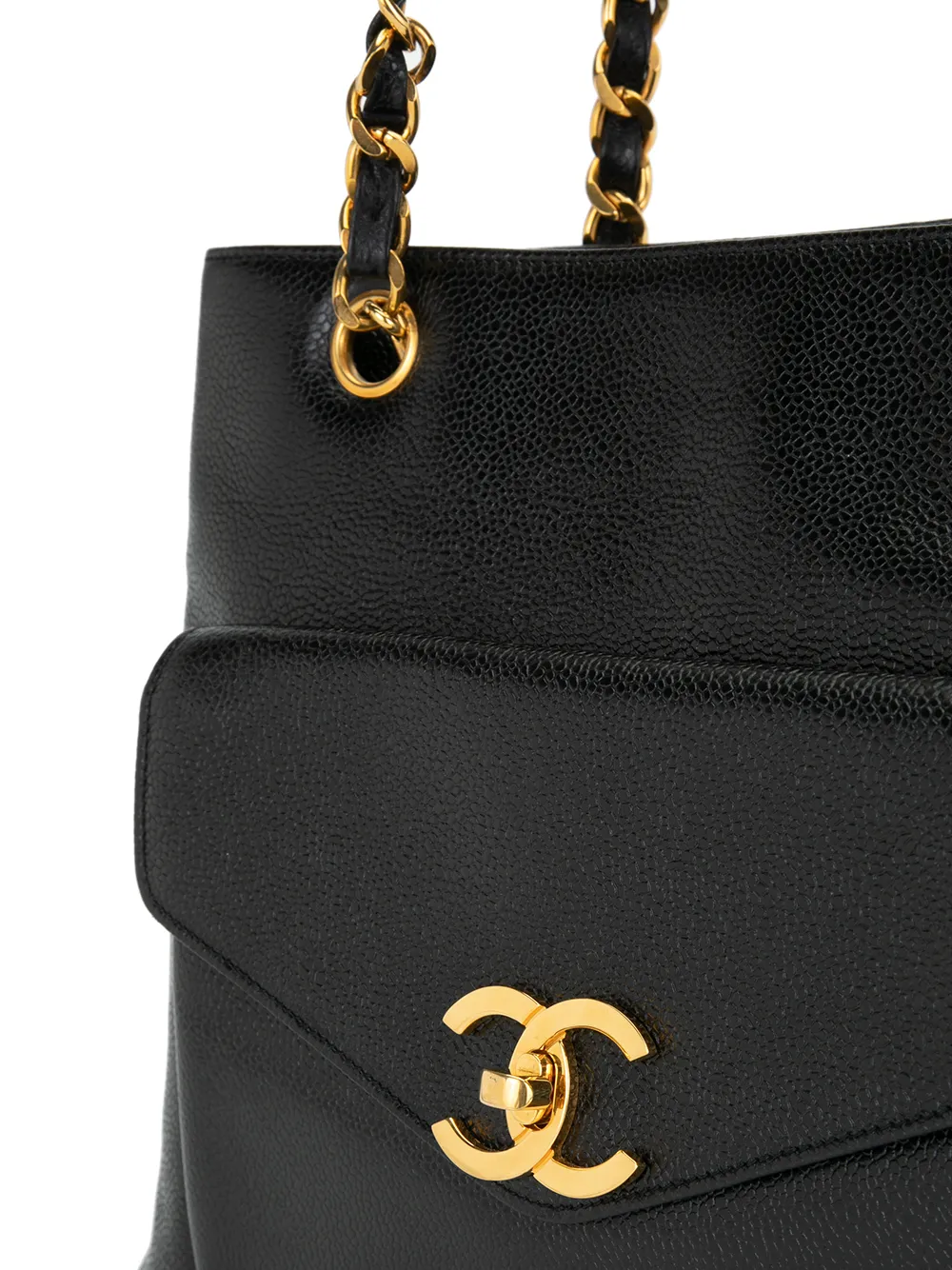 фото Chanel pre-owned сумка на плечо с цепочкой и логотипом cc