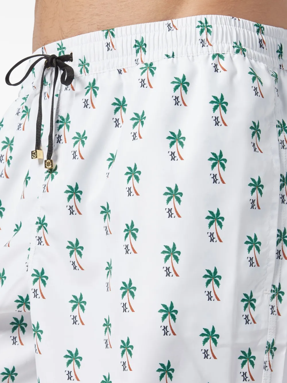 Billionaire Zwembroek met palmprint Wit