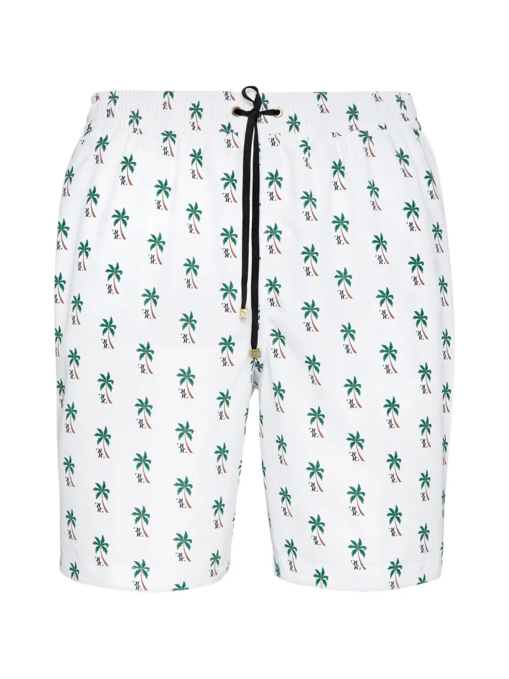 Billionaire palm-print swim shorts - Blanc Billionaire palm-print swim shorts - Blanc