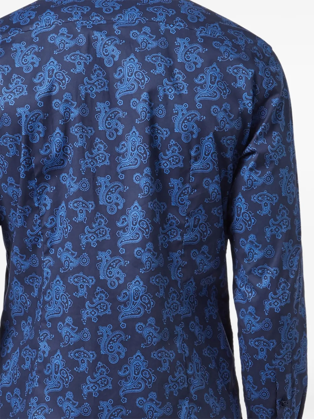 Billionaire Paisley-print shirt Blauw