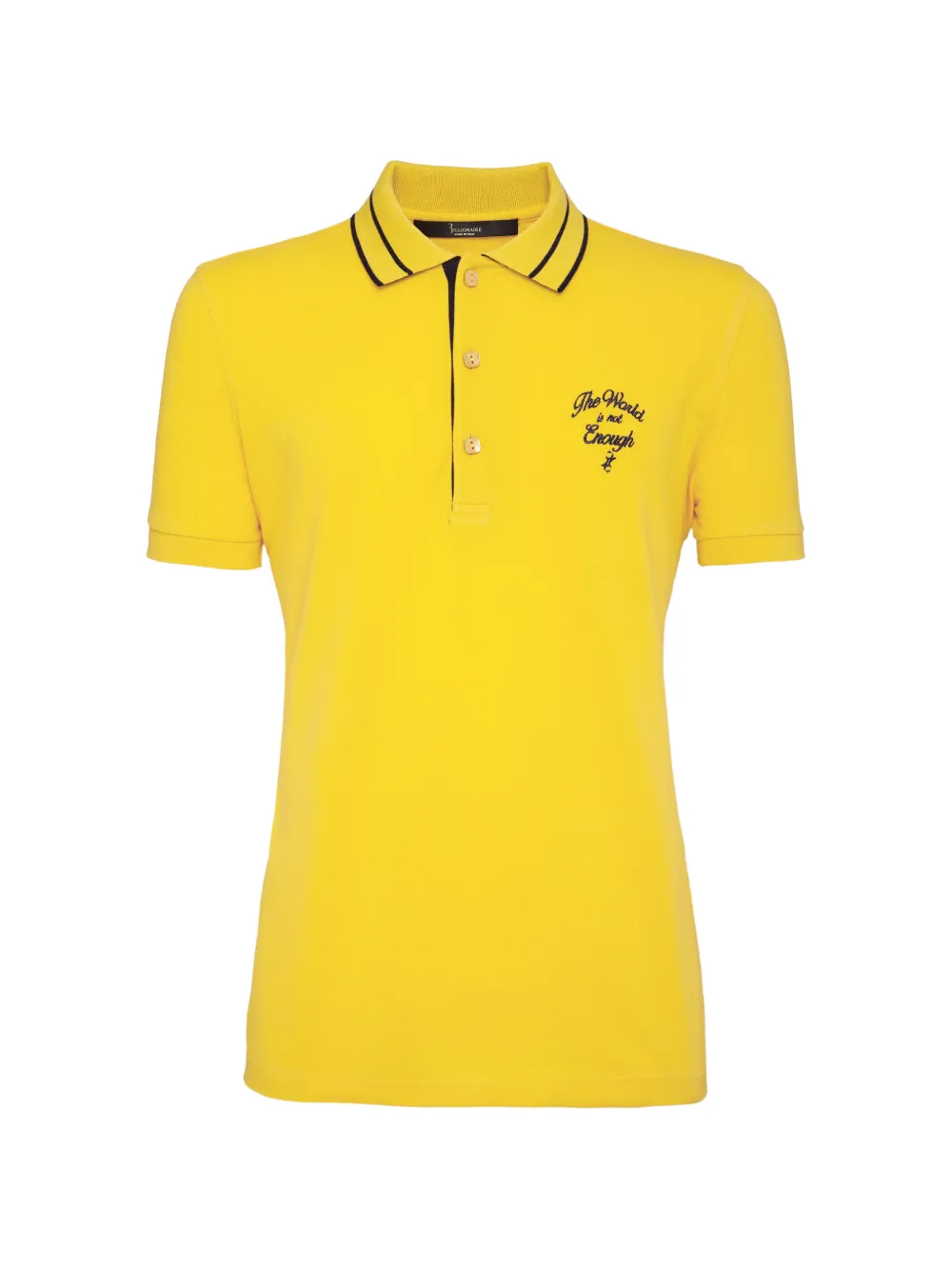 Billionaire Jamaal logo-embroidered polo shirt
