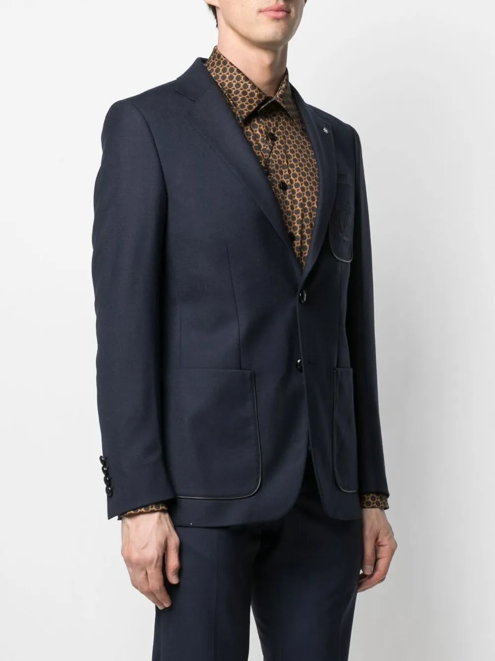  Billionaire Blazer Aus Wolle   Blau 