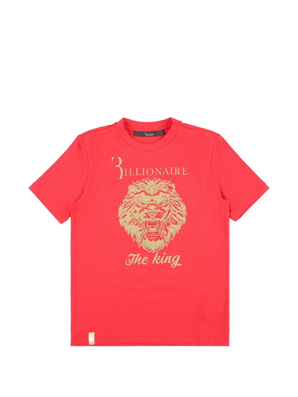 Billionaire Carlisle lion-print T-shirt - Rosso