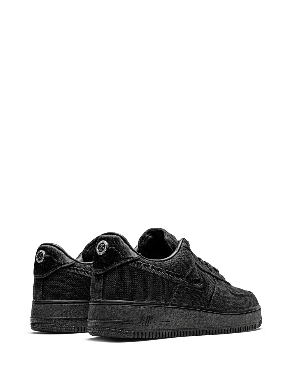 Triple black suede 2024 air force 1