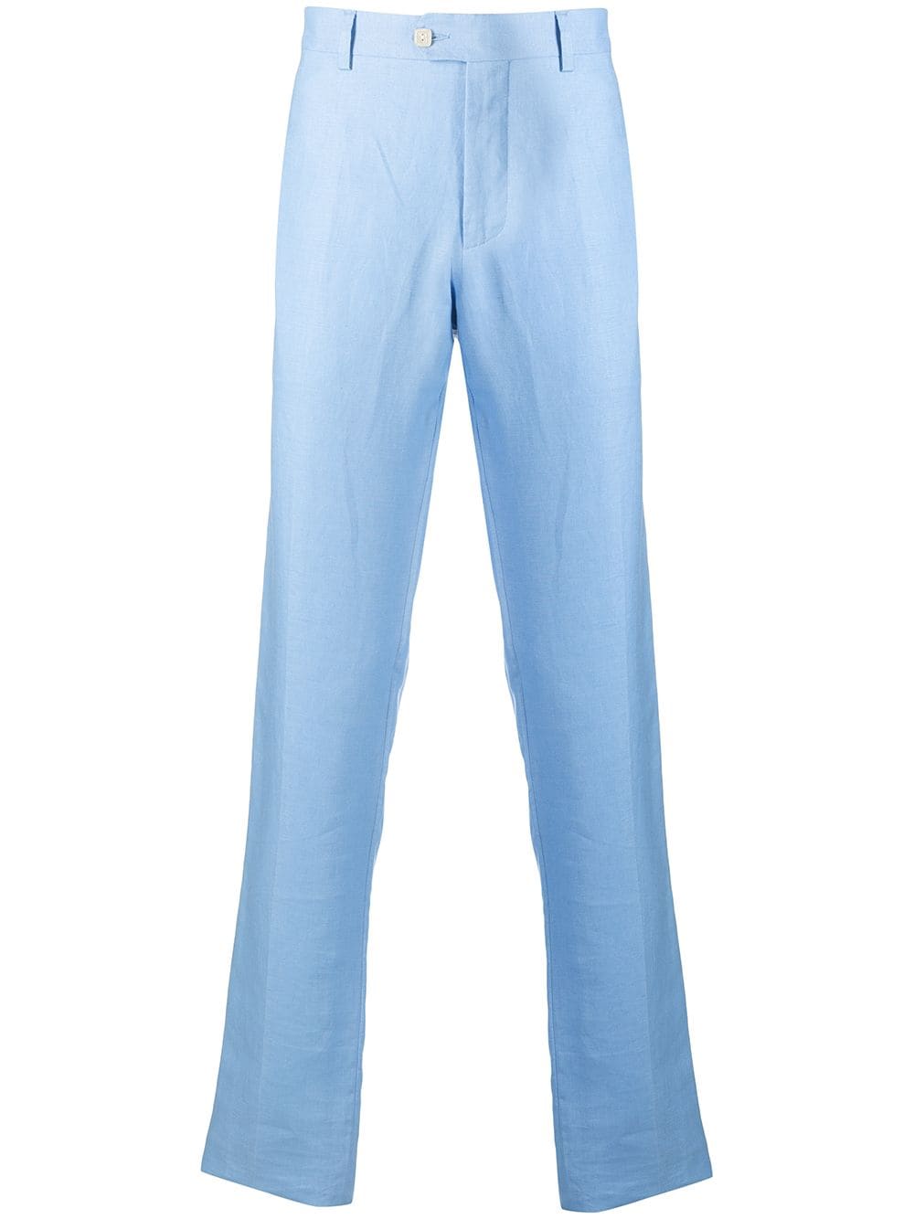 

Billionaire pantalones de vestir con distintivo bordado - Azul