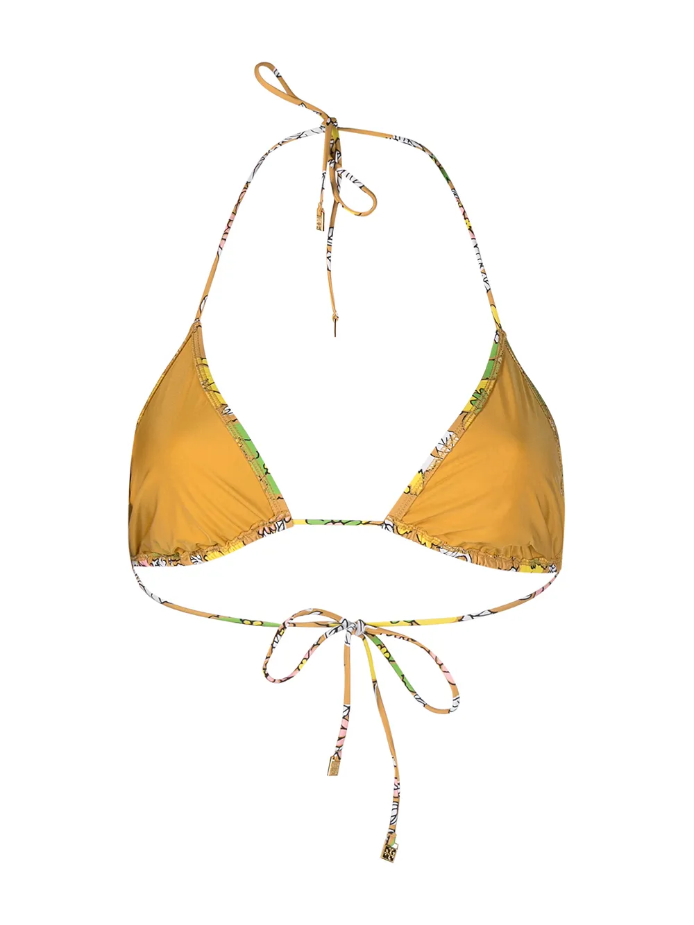 Tory Burch Bikinitop met bloemenprint Bruin