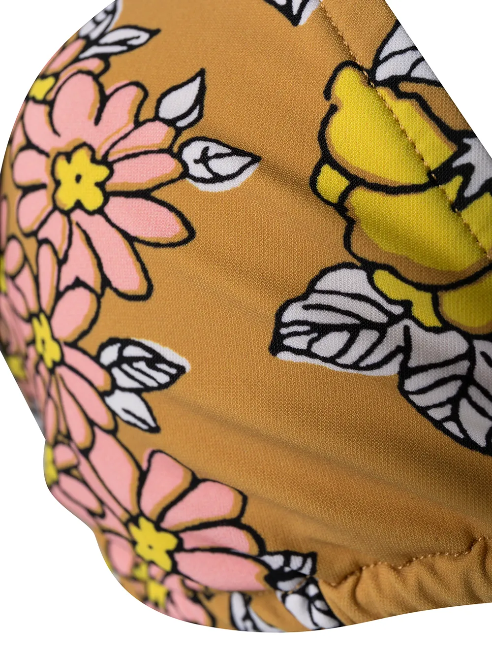 Tory Burch Bikinitop met bloemenprint Bruin