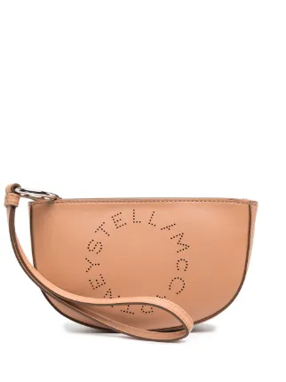 stella mccartney logo clutch