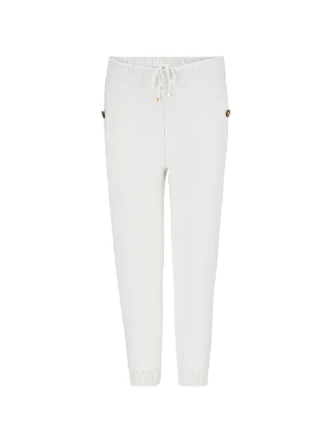 Billionaire logo-detail knit track pants