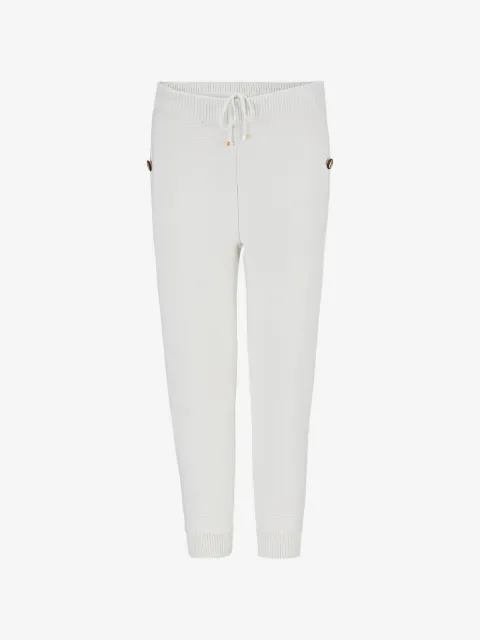 Billionaire logo-detail knit track pants