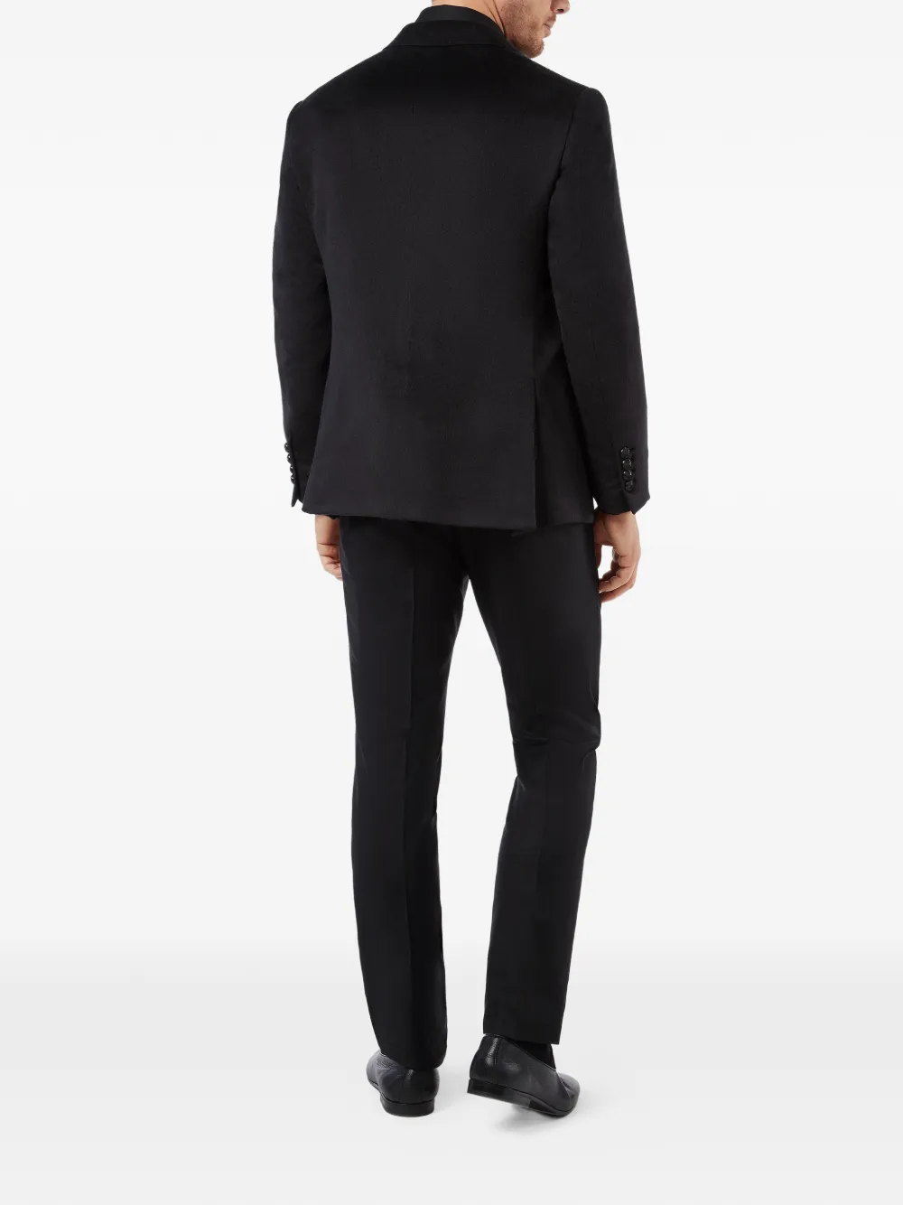  Billionaire Crest Velvet Blazer   Schwarz 