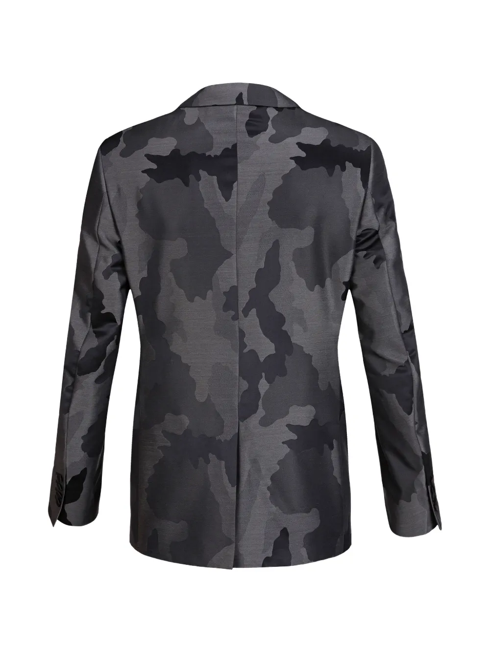 Billionaire Blazer met camouflageprint Grijs