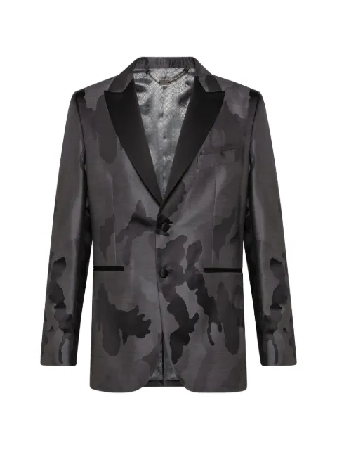 Billionaire camouflage-pattern blazer