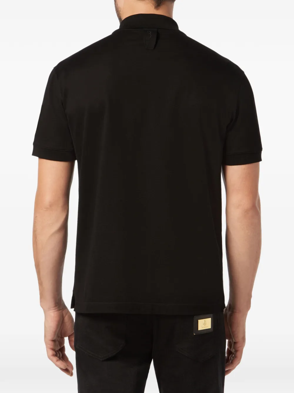 Billionaire SS Palms polo shirt Zwart