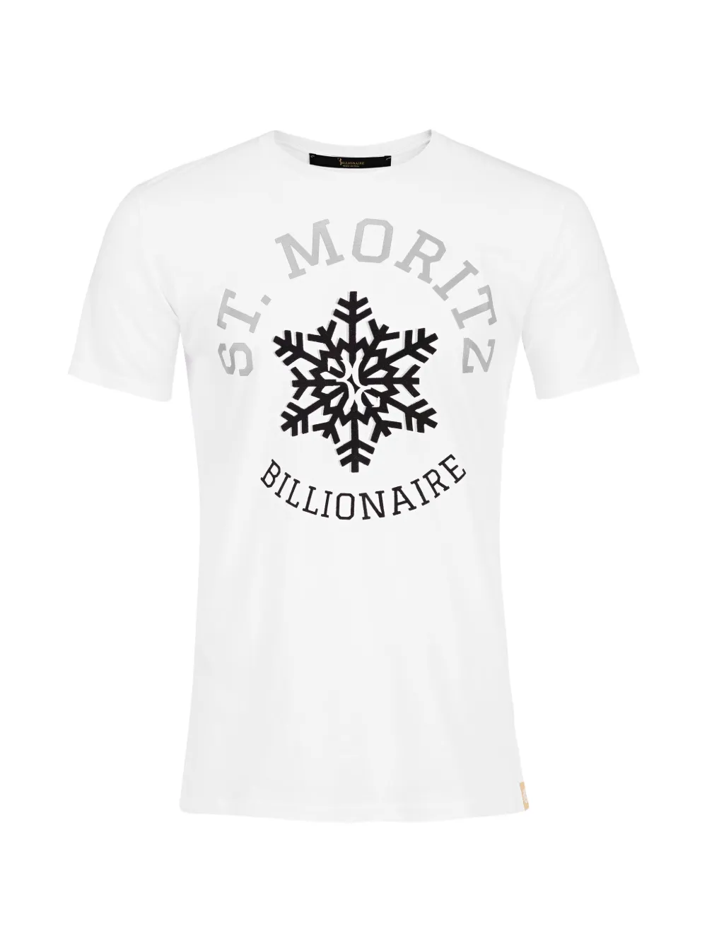 Billionaire St. Moritz logo-print T-shirt · XXL