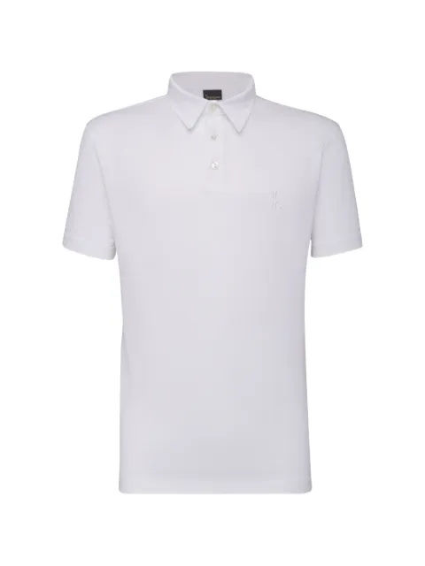 Billionaire Camisa polo Statement com logo bordado