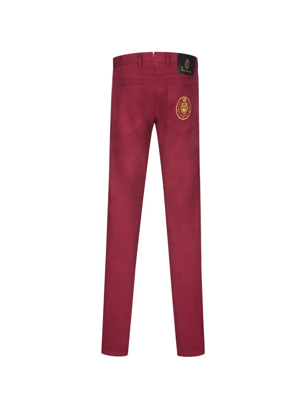  Billionaire Den Logo Embroidered Trousers   Rot 
