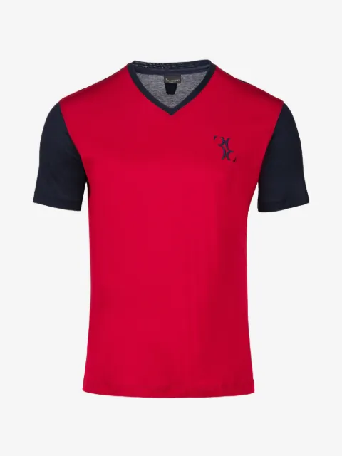 Billionaire t-shirt Double B à col v