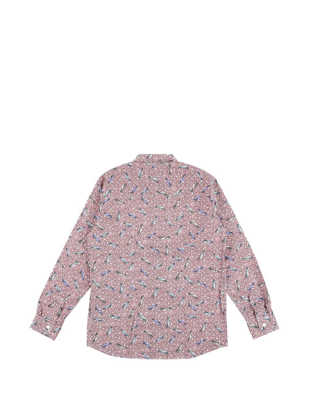 Billionaire Wakefield car-print shirt Rood