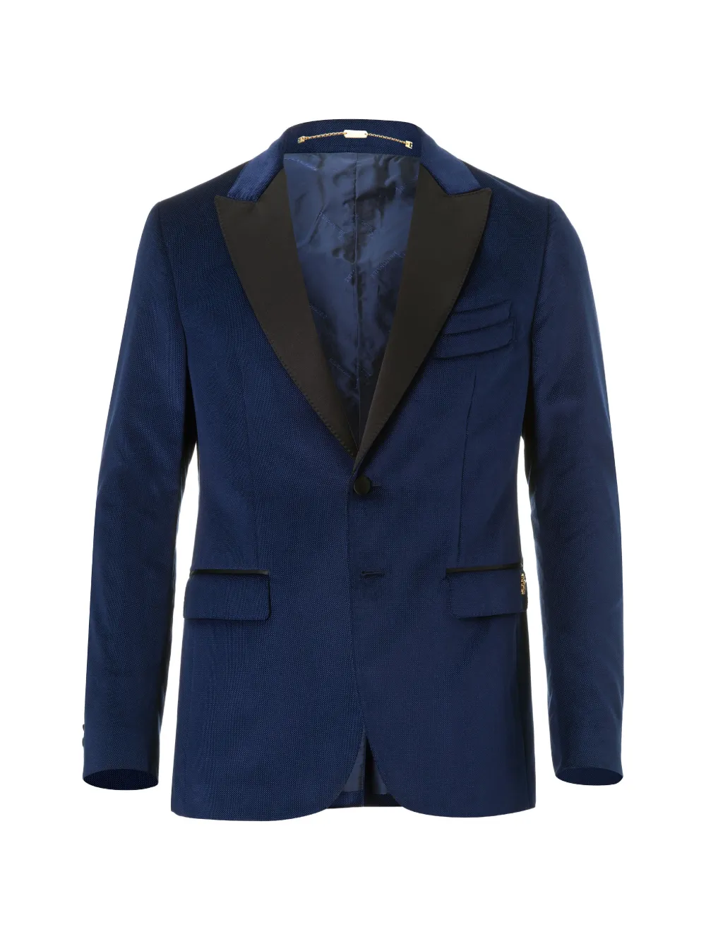 Billionaire Brian peak-lapel single-breasted blazer - Blu